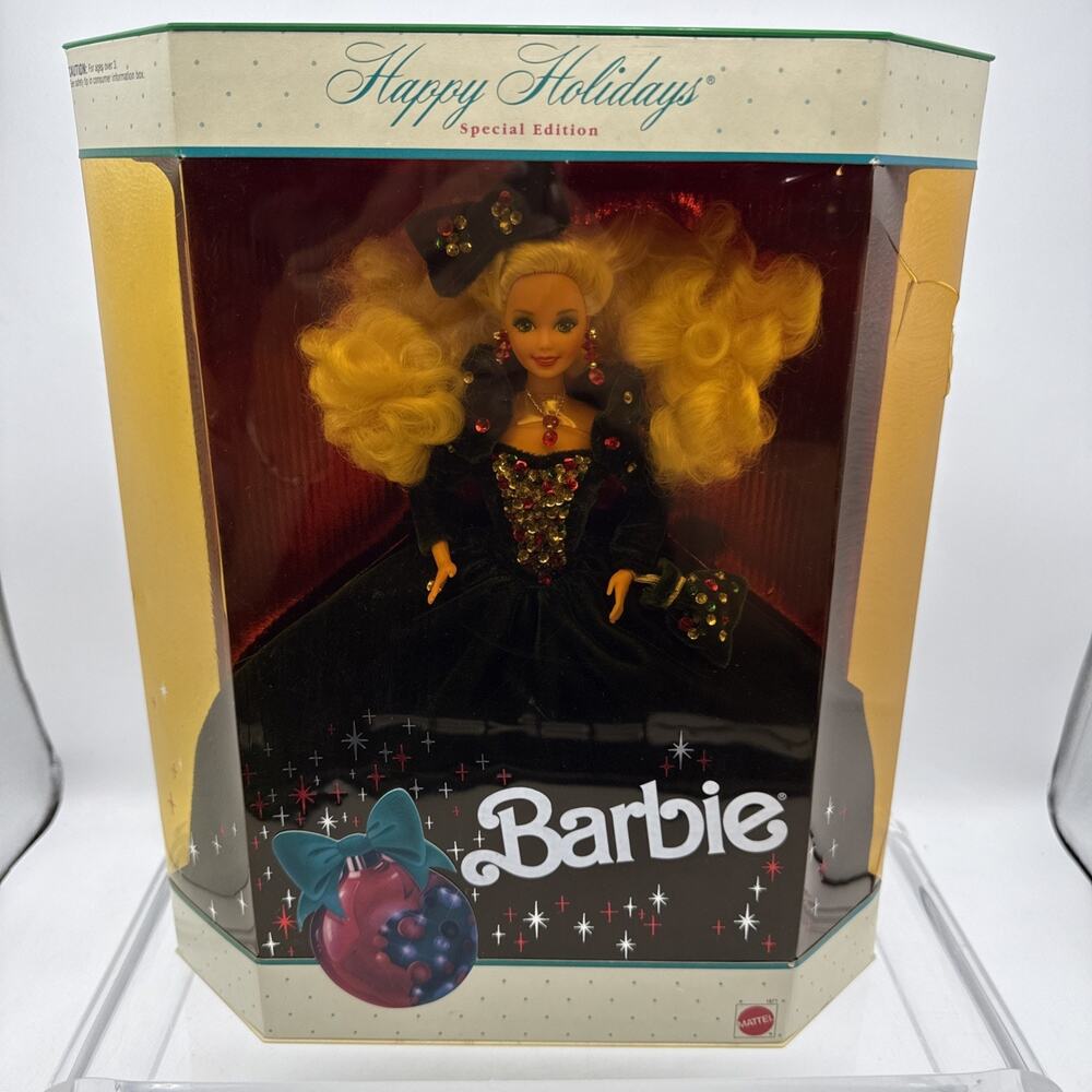 1991 Happy Holidays Barbie Doll Special Edition Mattel 1871